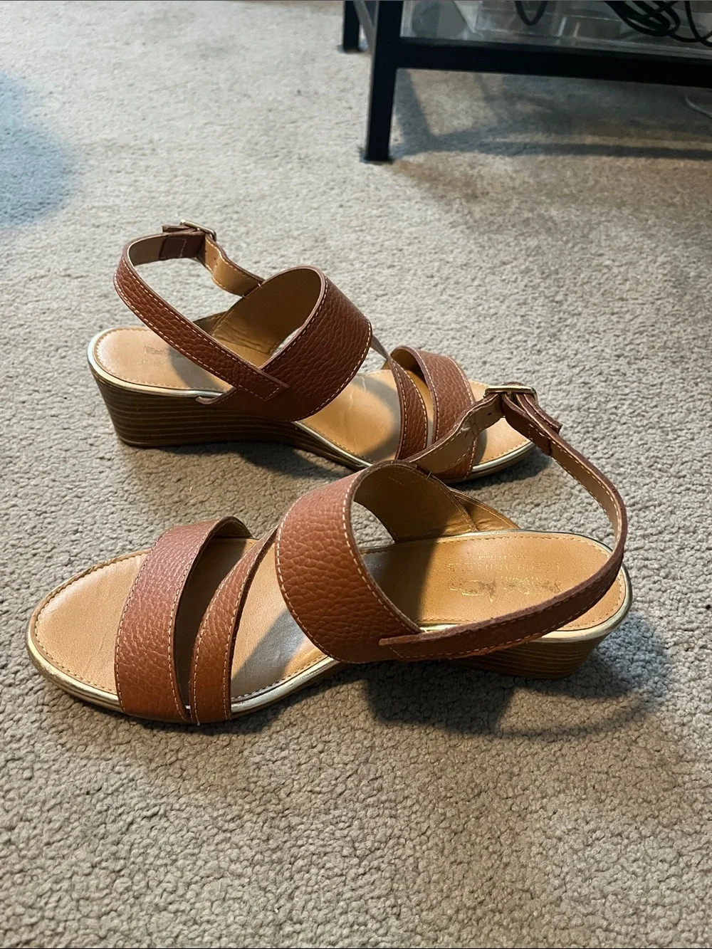 Coach and Four Wedges Size 6.5